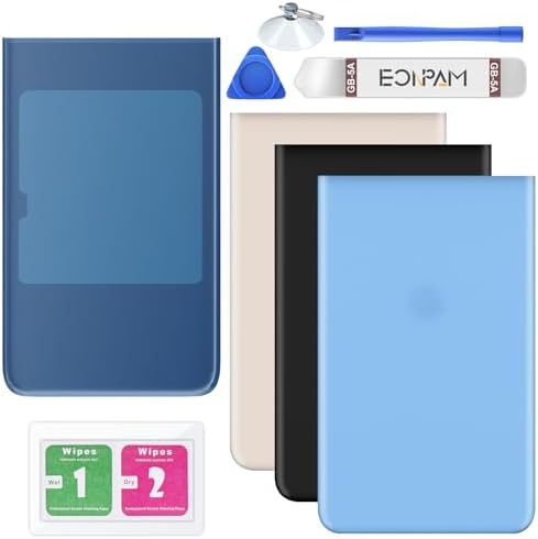 Back Cover Glass for Google Pixel 8 Pro GC3VE G1MNW (Lower Blue)