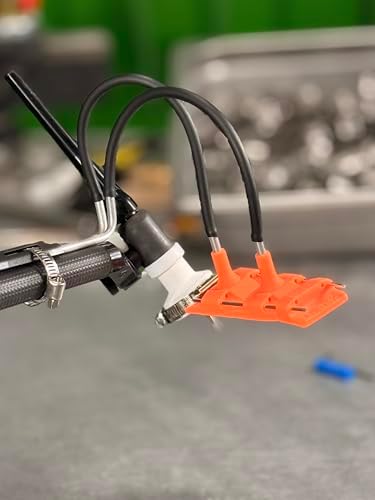 Furick Freddicello (TSFC) TIG Welding Trailing Shield System, Gas Purge System with Swivel Design, Compatible with any cup from Fupa12 up to SSBBW (Blue)