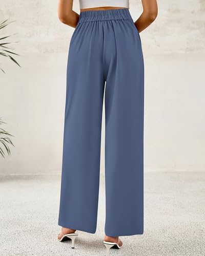BTFBM Wide Leg Dress Pants Women Business Casual Outfits