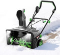WORKPROX 20 Inch Corded Electric Snow Blower with LED Lights, 15 Amp