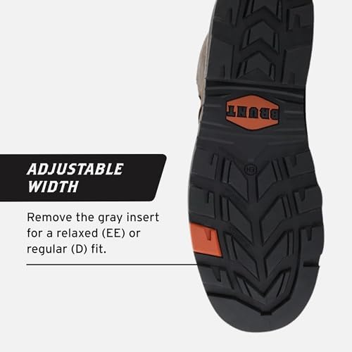 BRUNT Sullivan (Comp Toe) - 6" Waterproof Composite Toe Work Boot - EH Rated - Slip + Oil Resistant - Heat-Resistant Sole - 90-Degree Heel - Adjustable