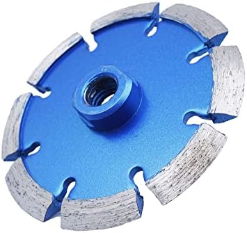 4 1/2 Inch 0.375" Width 5/8"-11 Arbor Crack Chaser Blade, Diamond Mortar Removal Blade for Concrete 4.5, Mortar Removing Tuckpointing Blade (4.5" x 0.375")