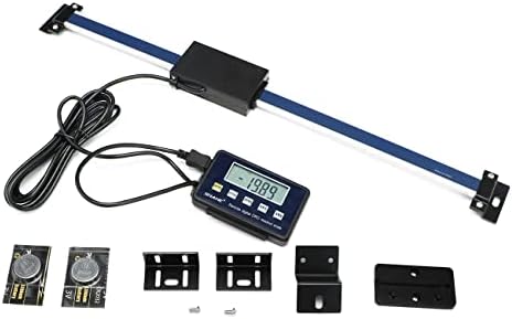 Digital Readout Linear,0-300mm/12'' Magnetic Linear Scale,Large LCD Readout Scale for Milling Machine