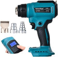 Cordless Heat Gun for Makita 18V Battery, Digital Display, 1202°F