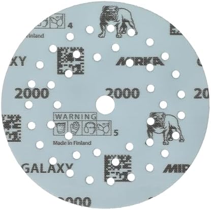 Mirka - Sandpaper - Galaxy Multifit 5 inch 2000 Grit 50 Pack