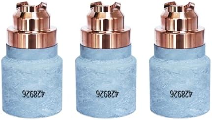 3Pcs 428926 Mechanized Cartridge or Adapter Plasma Consumable Fit Hypertherm SYNC 30-45A FineCut