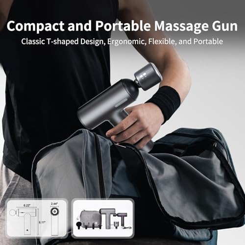arboleaf Thermacool Massage Gun with Heat and Cold, 6 Speeds