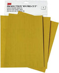 3M Gold Abrasive Sheet, 02536, P800 Grade, 9 in x 11 in