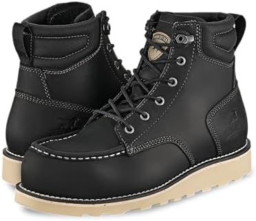 Irish Setter Pipestone 6" Unisex Steel Toe Work Boot
