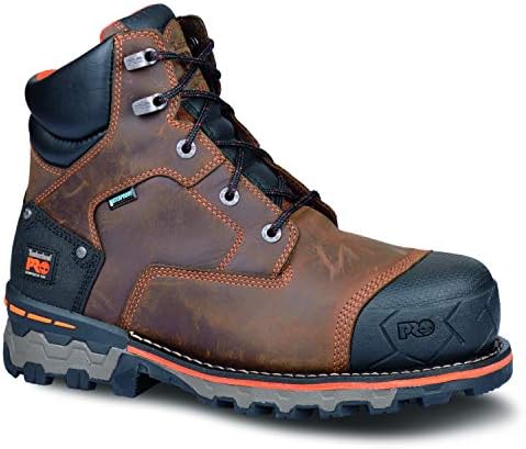 Timberland PRO Men's Boondock 6 Inch Composite Safety Toe Waterproof Industrial Work Boot