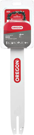 Oregon 16-Inch Replacement Chainsaw Bar and S55 AdvanceCut Chainsaw Chain Combo, 55 Drive Links, Pitch: 3/8", .050" Gauge (105668), fits several Stihl models, Grey
