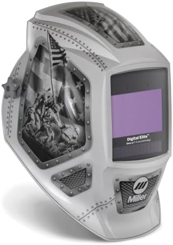 Miller Digital Elite™ Welding Helmet, ClearLight™ 4x, Forged in Freedom