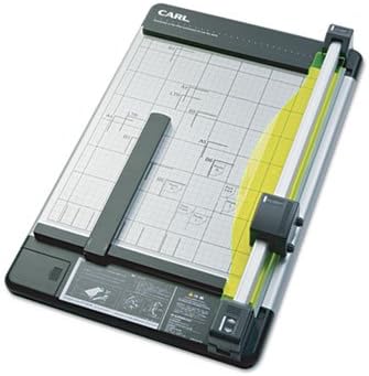 CARL Green Machine Heavy-Duty 36-Sheet Rotary Trimmer, Plastic Base, 14 1/2" x 22"