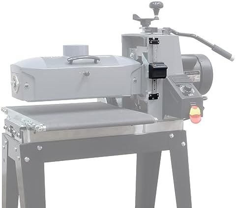 SuperMax 16-32 Drum Sander Open Stand INTELLISAND Technology Built-in DRO Quick Adjustment Lever