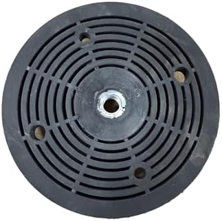 American Sander S7R Edger Pad 21066A, Floor Sander Replacement Disc, Metal and Rubber Construction