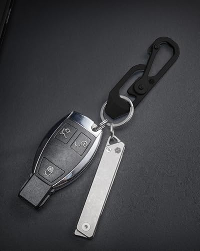 KeyUnity Titanium Carabiner Keychain Multitool Tool