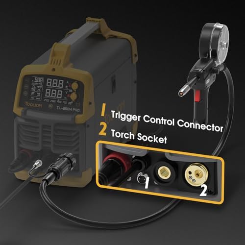 TOOLIOM 150A Aluminum MIG Spool Gun with Euro Connector