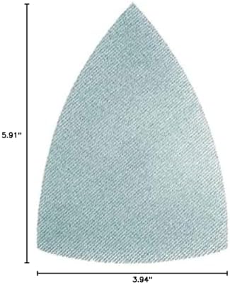 Festool 203323 Granat Net P150 Grit DTS (100x150mm) Delta Abrasive Sanding Sheets, 50-Pack