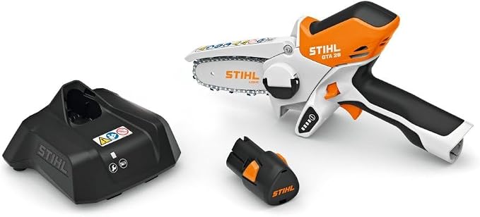 Stihl GTA 26 Wood Cutter with Battery and Charger, Battery Operated