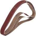 HARFINGTON 1 x 30 Inch Sanding Belts, 3 Pcs 150 Grits Aluminum Oxide