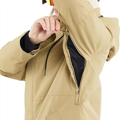 Volcom Women's Fawn Insulated Snowboard Ski Winter Hooded Jacket