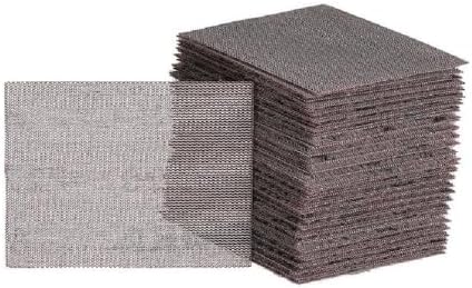 Mirka 9A-129-240 3 x 4-Inch 240 Grit Mesh Abrasive Dust Free Sanding Sheets, Box of 50 Sheets