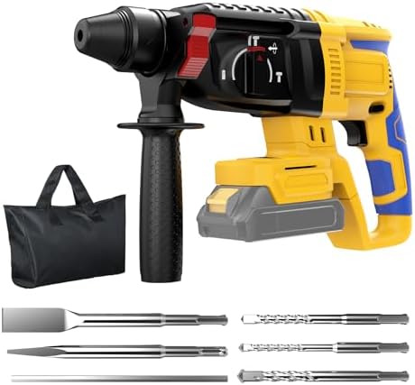 SDS Cordless Rotary Hammer Drill Fit for Dewalt 20V Battery(NO Battery)
