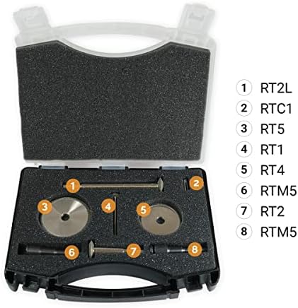 Repair Kits - Faster & Easier to Chase, Restore & Clean Internal or External Threads, All in One Universal Thread Files Set, Inch, Metric, Grooves, Glands, Acme, Buttress Thread