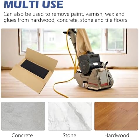 HUAALIUCHE 12"x18" 60 Grit Sanding Screen Sheets (10-Pack) – Professional Silicon Carbide Mesh for Hardwood Floor Screening, Drywall Sanding, and Aggressive Finish Removal – Reusable & Clog-Resistant