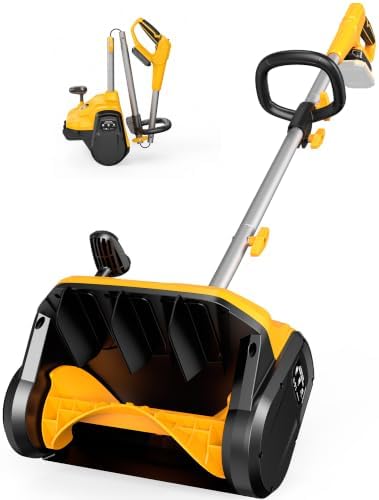 13" Cordless Snow Shovel Compatible with DeWalt 20V MAX Battery (Bare Tool)