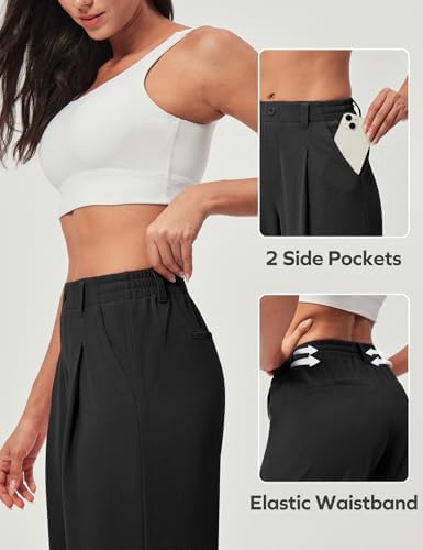 Ewedoos Wide Leg Dress Work Pants for Women Business Casual Office Outfits