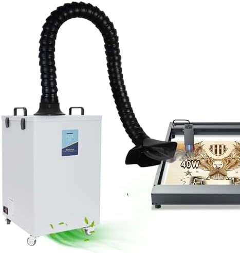 FC-2004 Fume Extractor For 20-80W P/S/M/F Laser Engraver & Cutter