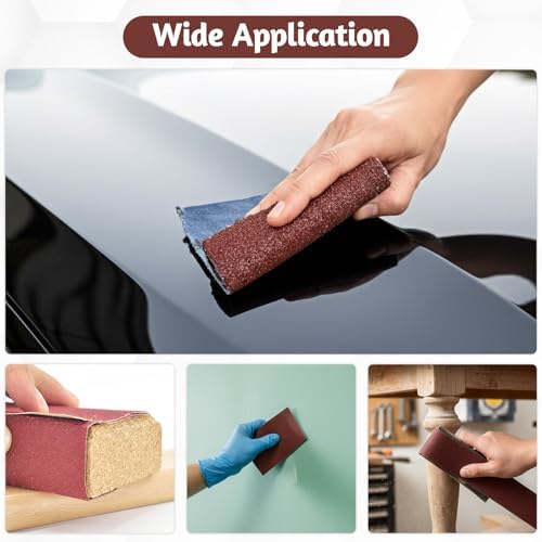 SHENLIU 22 Pieces Sanding Belts and Sanding Discs Set, 4 x 36 Inch Belts