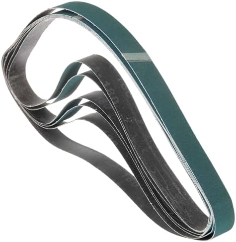 6 Pcs Sanding Belts 2 x 42 Inch 180 Grit Zirconia