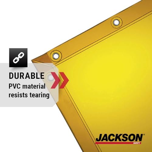 Jackson Safety Transparent Welding Curtain for Sparks & Spatter - NFPA 701