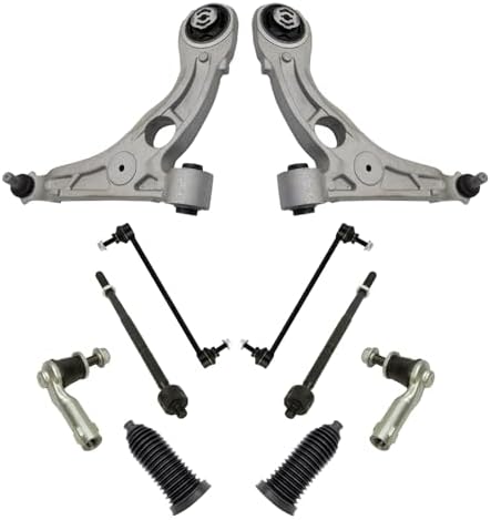 TRQ Front Steering & Suspension Kit Control Arm with Ball Joint Steering