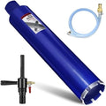 3" Pro Core Drill Bit with SDS Max Water Injection Adapter (1-1/4"-7 UNC),14" Depth Upgraded Welded Wet Core Bits for Concrete with Rebar, Brick, Masonry,Stucco,Mortar (Include Water Hose Kit)
