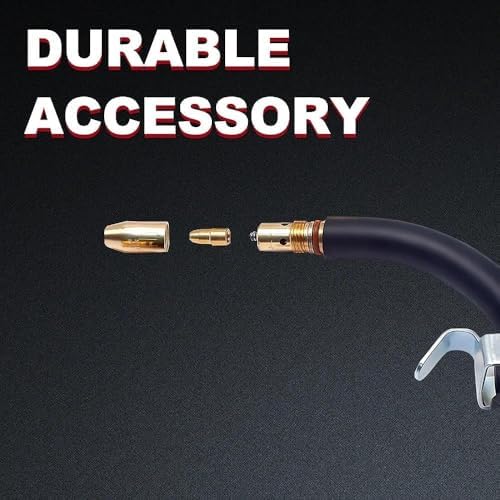 10ft MIG GUN Replacement for Tweco Fusion 140 180 for ESAB Rebel EMP 205ic 210 215ic & Fabricator 141i W1003141 & EM 210 & FIREPOWER 1444-1200 FP-200 MIG welder