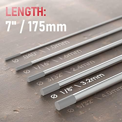 YESWELDER TIG Welding Tungsten Electrode 2% Ceriated
