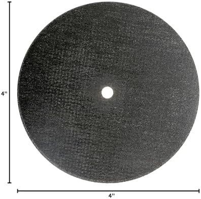 Weiler 57075 4-Inch Cutting Wheel, Tiger AO Steel/Metal Long Life, Performance Cutting, 0.035" A60T Type 1 1/4" Arbor (Pack of 25)