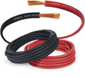 TEMCo 6 Gauge AWG 150 Ft Black + 150 Ft Red Flexible Pure Copper Made in USA Welding Cable Battery Wire - Heavy Duty Solar, Inverter, Car, RV, Truck