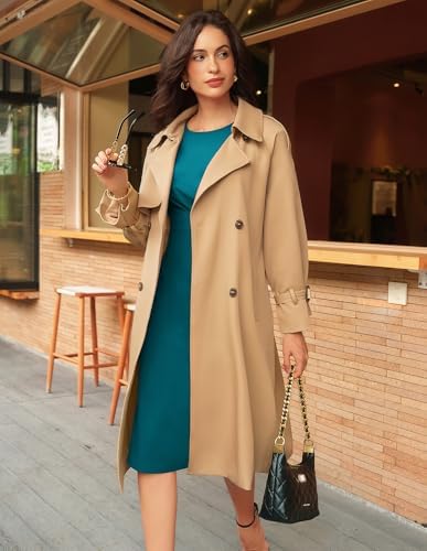 GRACE KARIN Women's Cap Sleeve Bodycon Work Business Office Midi Dress