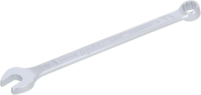 HAZET Combination Wrench Set 600SPC/16 I 16 Tools, Output: External Double Hexagon, Width Across Flats: 7-24 Mm, Slim Ring Wrench Shank with Extra Sturdy Double T-Profile