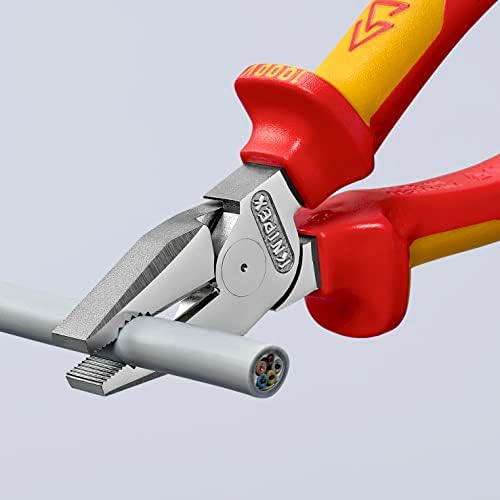 KNIPEX High Leverage Combination Pliers Self-Service Card, 02 06 180 SB