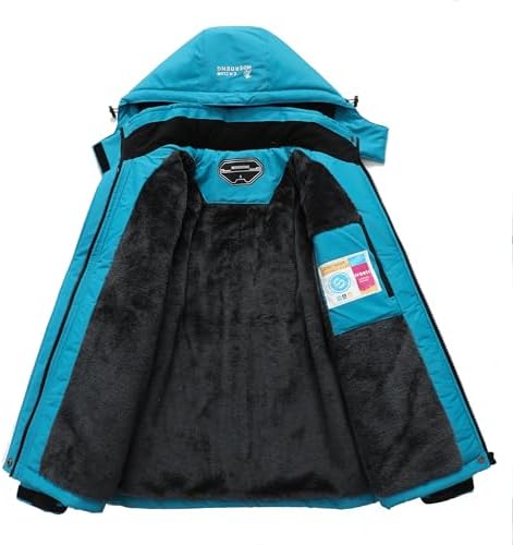 MOERDENG Women's Ski Jacket Warm Winter Coat Snowboarding Jacket