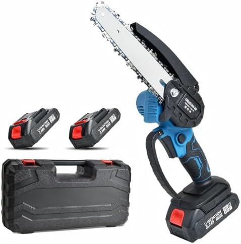 Mini Chainsaw 6-Inch Portable Electric Cordless