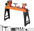 VEVOR Woodworking Lathe, 2 HP, Wood Lathe Machine with150 to 3200 RPM Variable Speed, 18 x 40 in Workbench, Brushless DC Motor, Cast Iron Body, Tool Rest, for Medium to Large Projects Woodworking