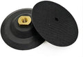 SHDIATOOL 5 Inch Backer Pad or Backing Pad of Rubber Body with 5/8-Inch-11 Thread for Diamond Pads(2-Pack)