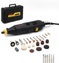 DURAMAX 46PC Rotary Tool Kit, Variable Speed 8000-30000 RPM, 120V