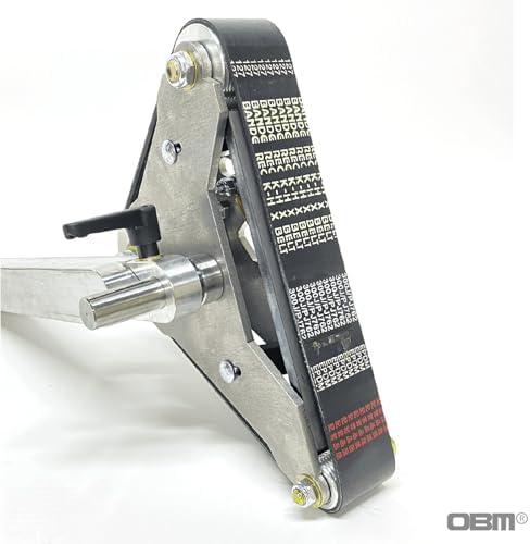 OBM Rotary Platen Attachment – 1”, 2”, 3” Wheel Sizes – Concave & Light Contact Grinding – Stainless Side Plates, 1.5” Tooling Arm Included